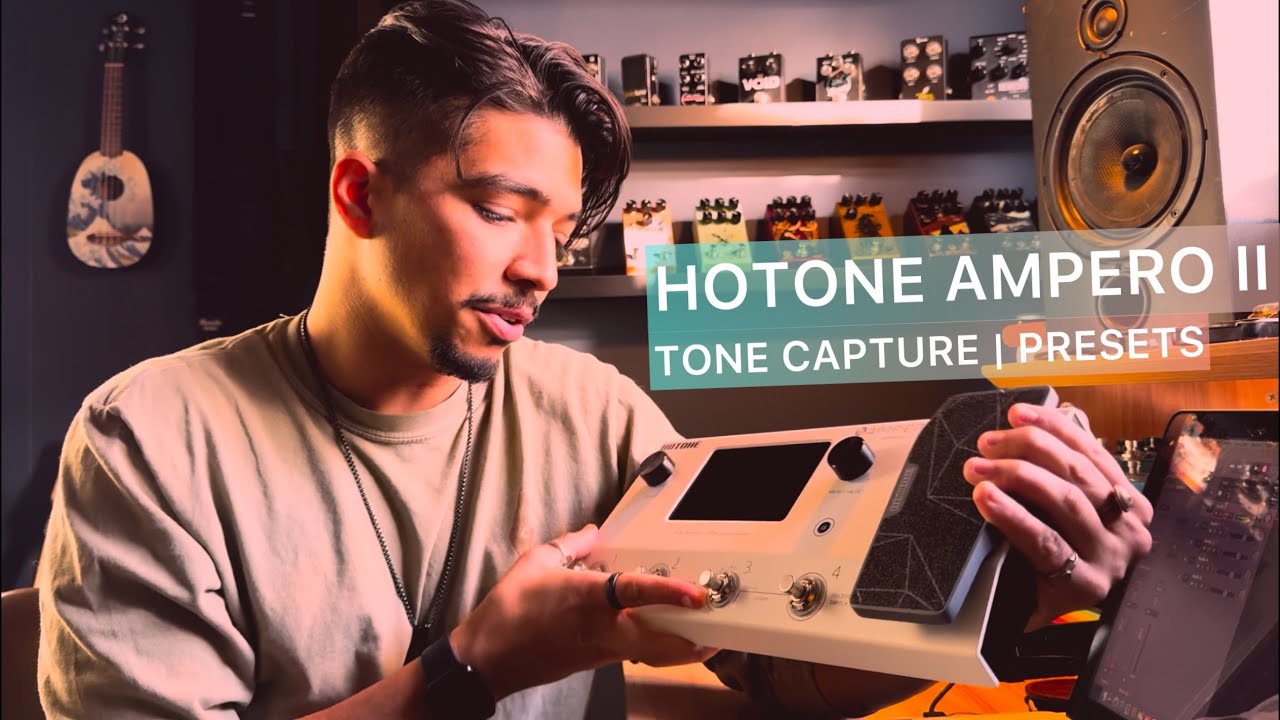 Hotone Ampero II ЗАХВАТ ТОНА и ПРЕДУСТАНОВКИ!