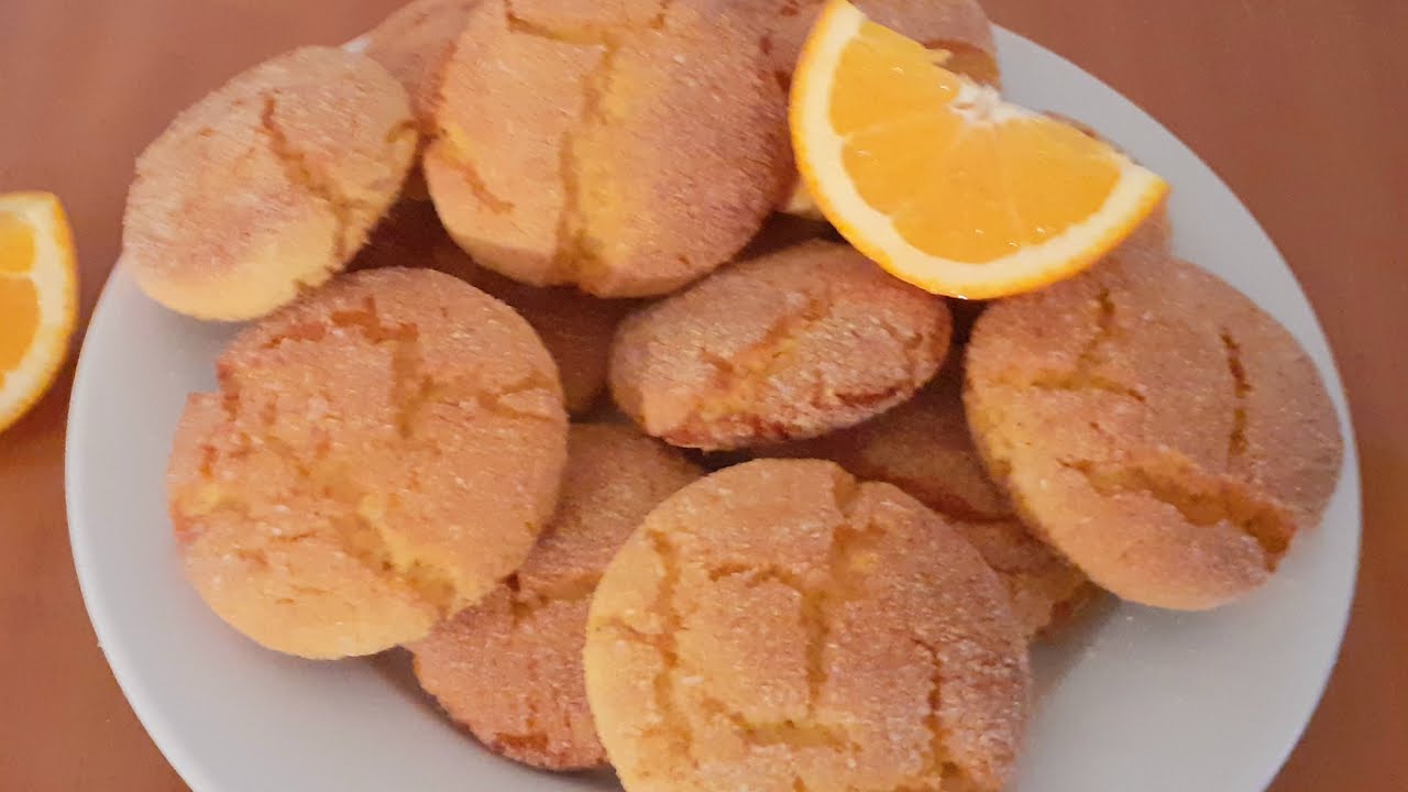 حريشات صغار في الفرن بمذاق البرتقال ندمت حتى جربتهم حيت وليت مدمنة عليهم 🍊🍊