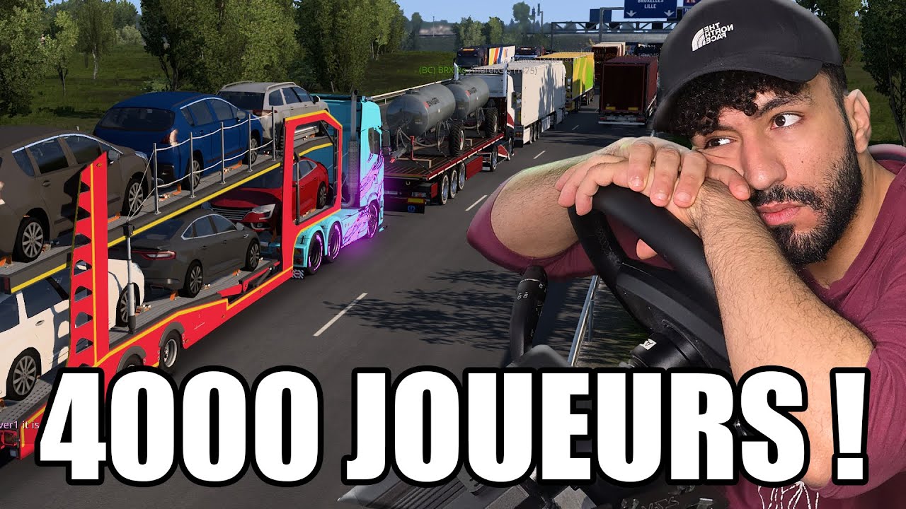 COINCÉ DANS LES BOUCHONS EN MULTI ! 😩 | ETS2 MULTI (TruckersMP)
