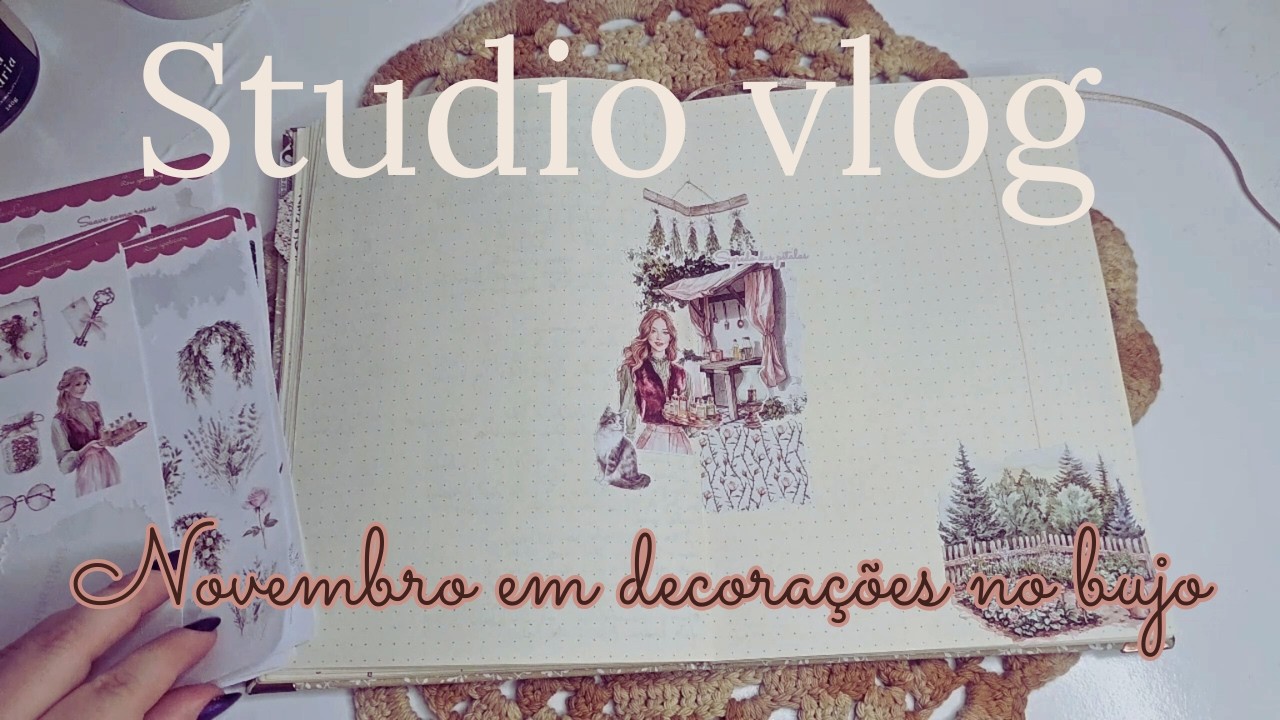 Studio vlog | Novembro em decorações no bujo - ou - O vídeo que quase não existiu