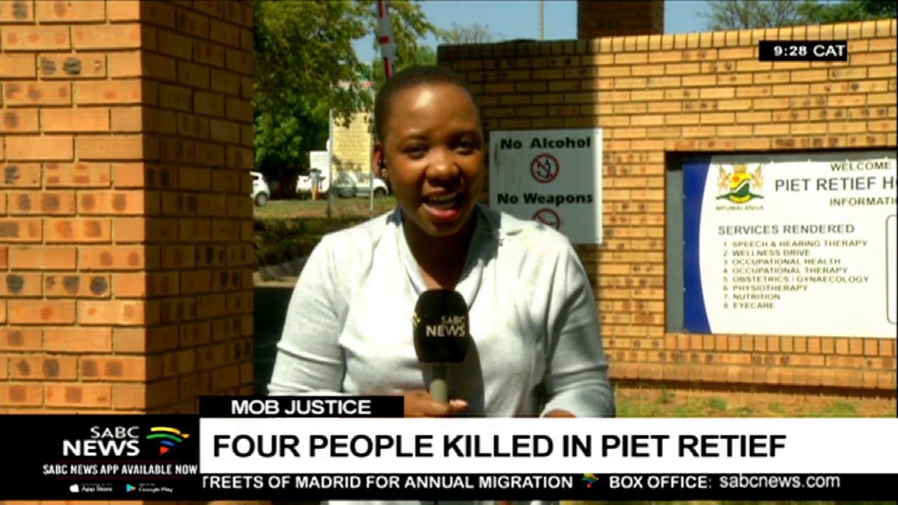 4 people including a police officer killed in Piet Retief
