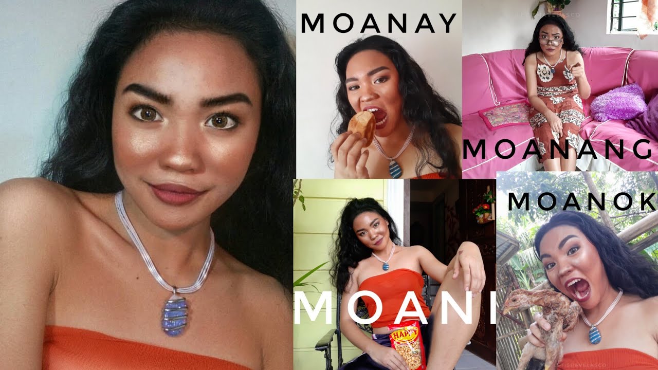 I RECREATED MY FIRST MOANA MAKEUPTRANSFORMATION WITH A TWIST | Moana | Philippines