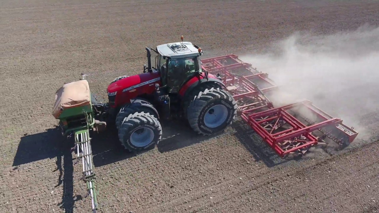 MF 8737S Full jumellé / Semis de blé dur Mars 2020