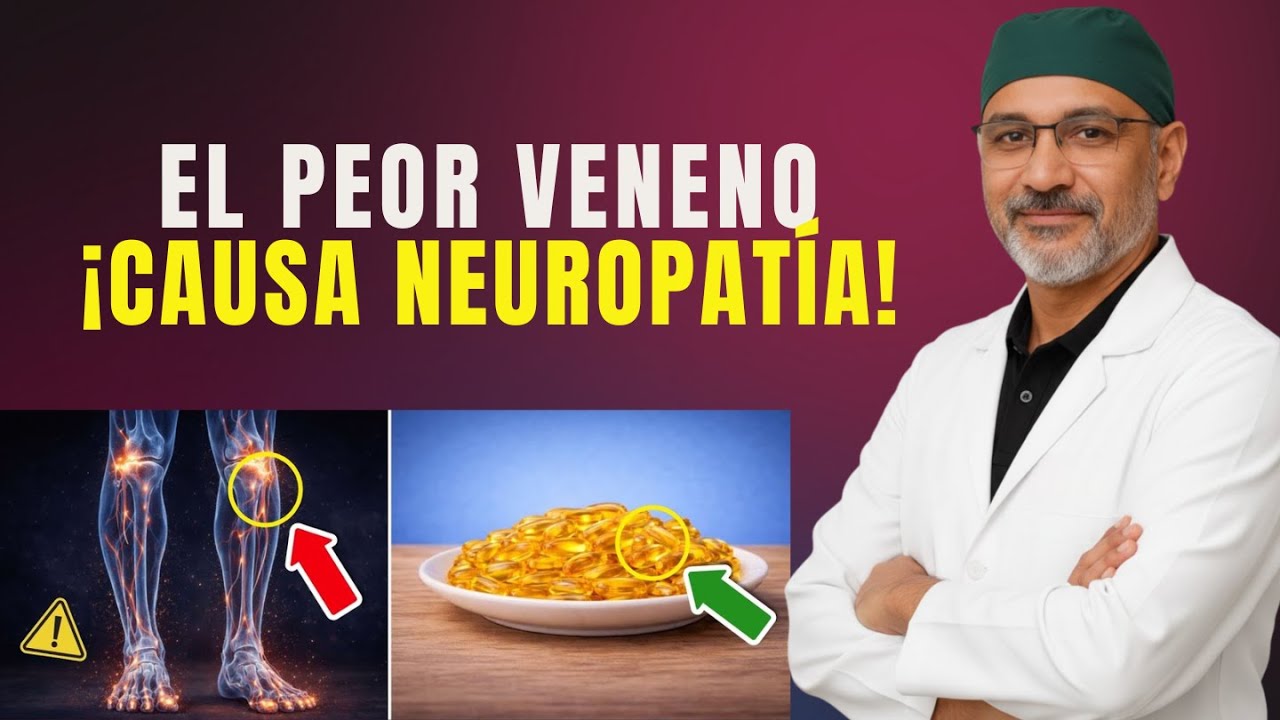 Alerta Médica: El Veneno Silencioso que Está Destruyendo tus Nervios y Provocando Neuropatía