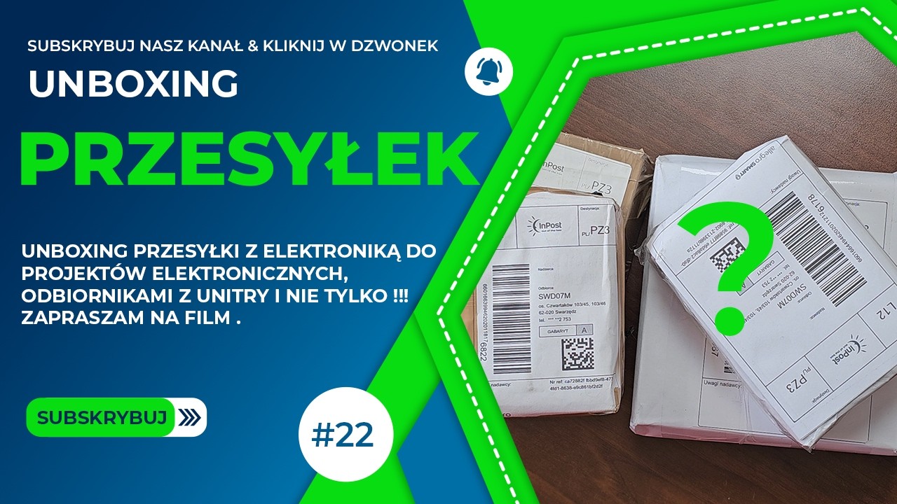 UnBoxing Solidna dostawa do serwisu! Diora PMP, Lena 4 i tona elektroniki pod nowe projekty! [U/22]