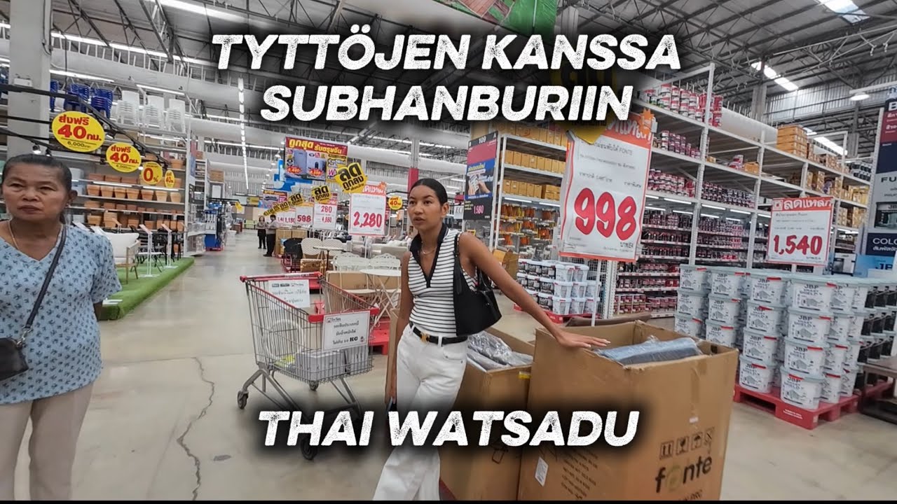 Faa kouluun ja tytt&ouml;jen kanssa Subhanburiin shoppaileen 😎
