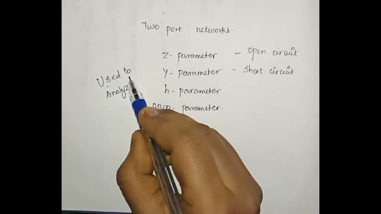 TN TRB network theory 2|what are their uses|network theory#trb #trbexam #gate 