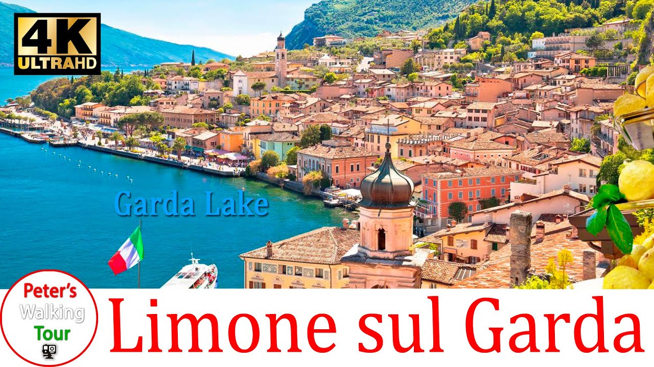 Limone sul Garda 🇮🇹 Lake Garda, Gardasee, Italy ❤️ Walking Tour 2022 may❤️