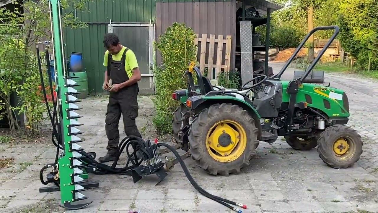Nieuwe heggenschaar deel I
