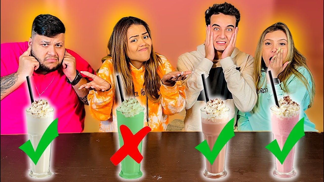 NÃO ESCOLHA O MILK SHAKE TROLLADO !!!