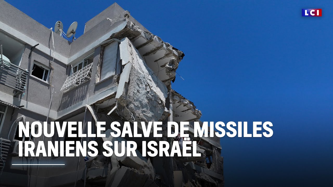 Nouvelle salve de missiles iraniens sur Israël ｜LCI