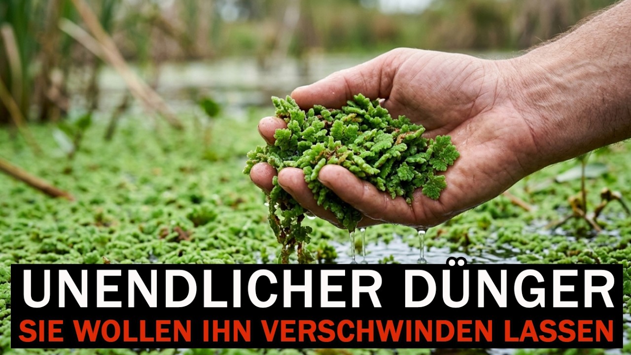 90% nennen es &bdquo;Unkraut&ldquo; &ndash; dabei ersetzt diese Pflanze D&uuml;nger komplett (verdoppelt sich alle 3 Tage)