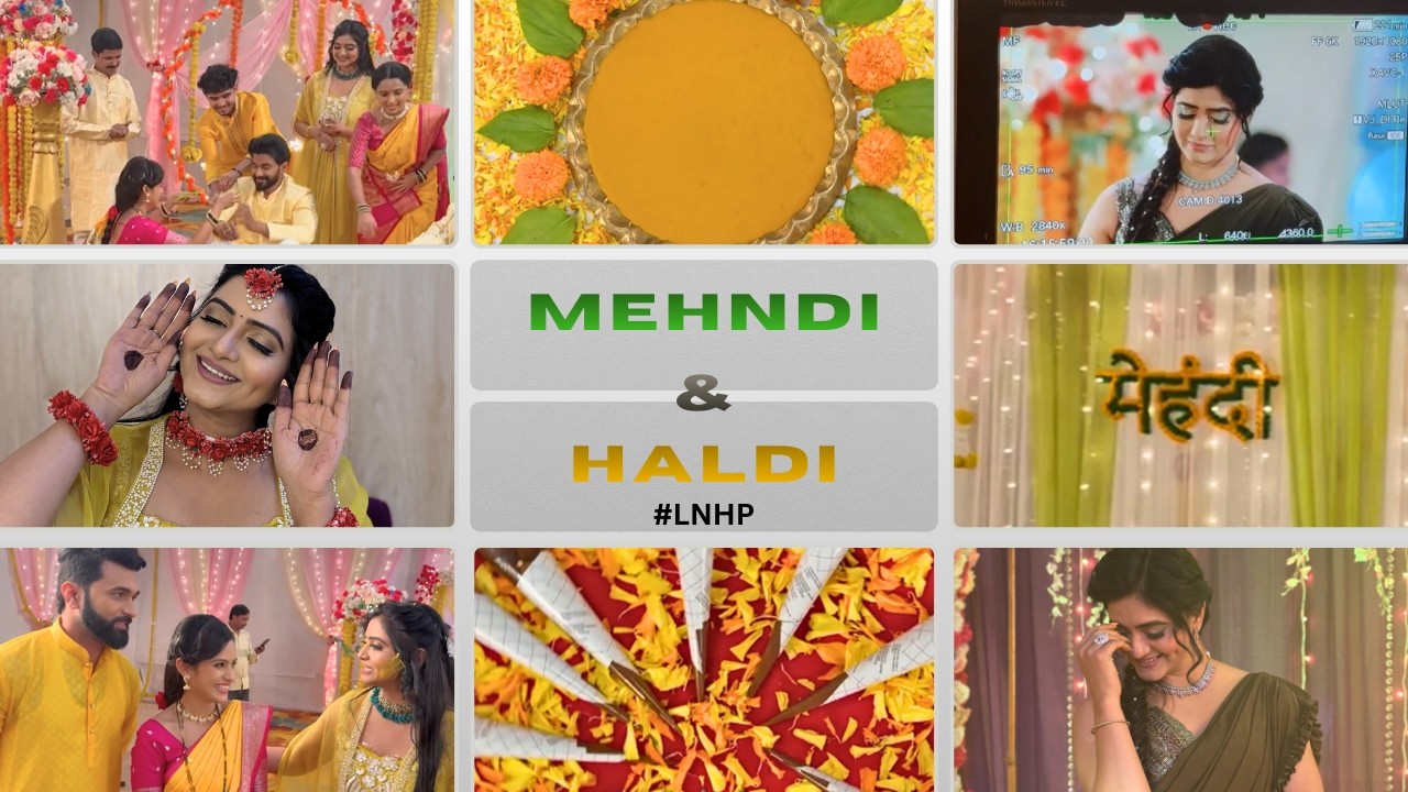 Mehndi & Haldi Ceremony Celebration 💛| Serial Drama | #kashmirakulkarni #lagnanantarhoilprem #fyp