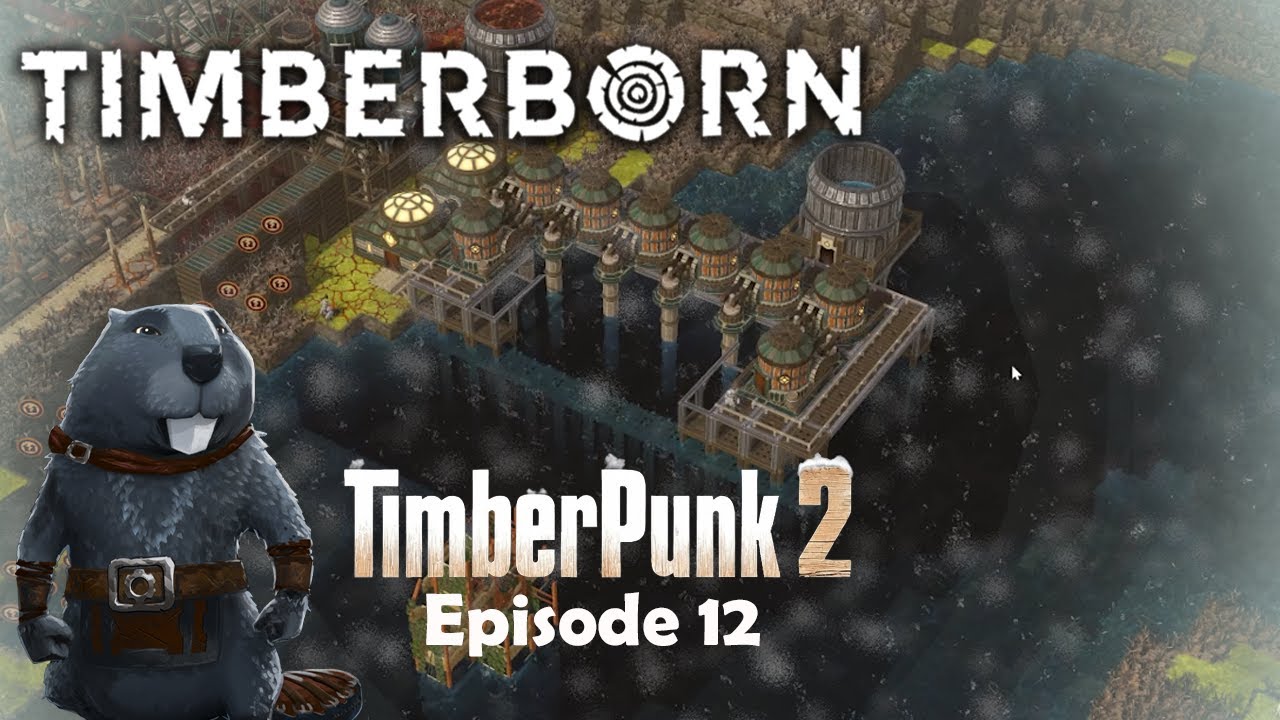 A MEGAPUMP Facility? In this TimberPunk 2 Economy?! Timberborn HARD MODE (1.0 Experimental) EP 12