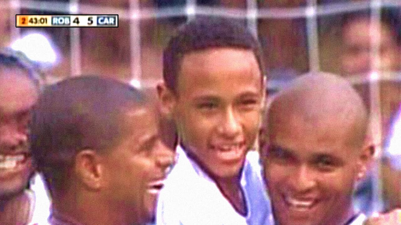 O NEYMAR COM 14 ANOS DE IDADE JÁ ERA UM GÊNIO