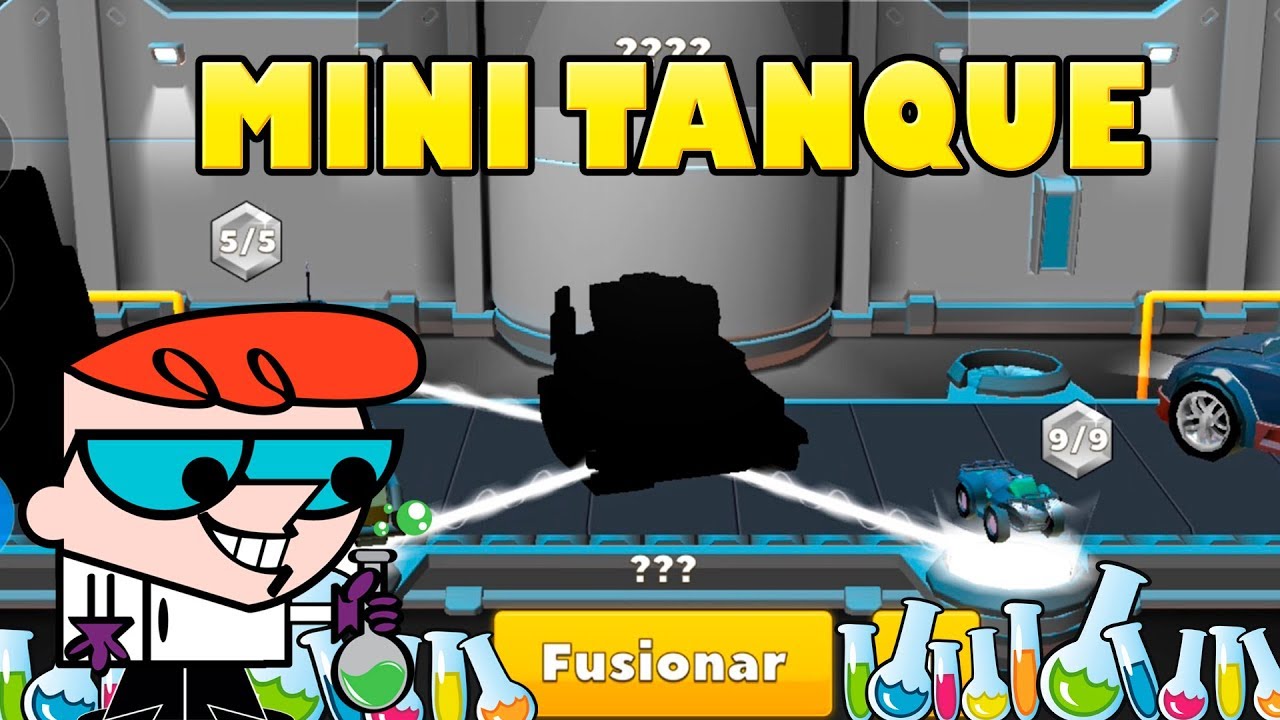 MINI TANQUE FABRICADO | CRASH OF CARS💊