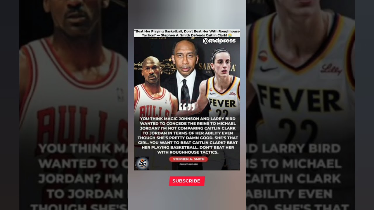 Stephen A. Smith&rsquo;s rant defending Caitlin Clark is BRUTAL! 💀 #shorts