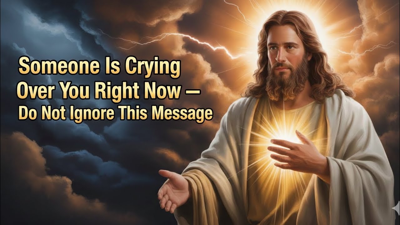 God Says: Someone Is Crying Over You Right Now — Do Not Ignore This Message 