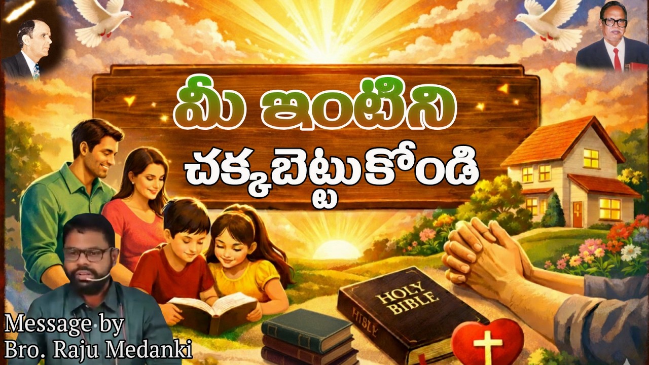 మీ ఇంటిని చక్కబెట్టుకొండి || Prayer at Ramesh bro.'s Home || Dated: 19 Feb 2026