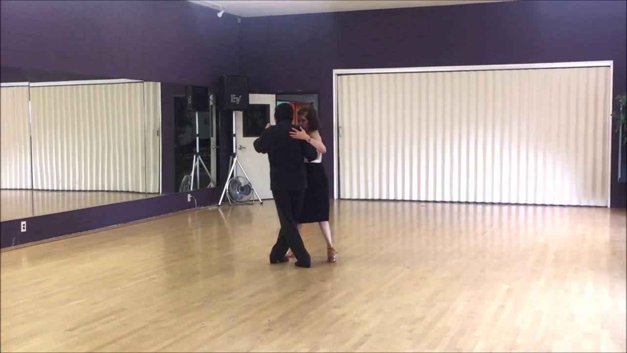 Argentine Tango  Atrapadita- Sacada-Boleo Combination www.tangonation.com  2/29/2020
