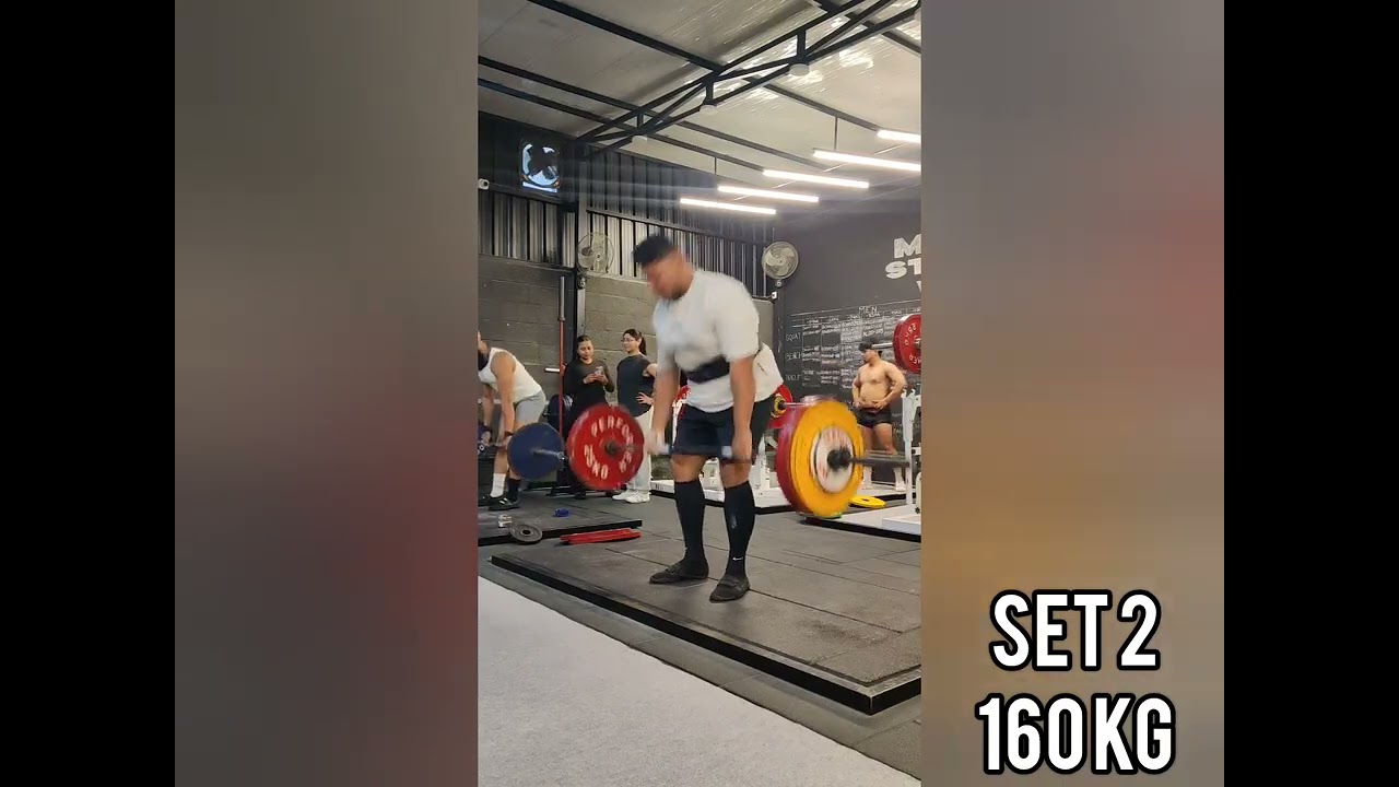 B37W4D2: Comp deadlifts || 1x5 170kg@5 || 169kg for 2x5 || January 24, 2026