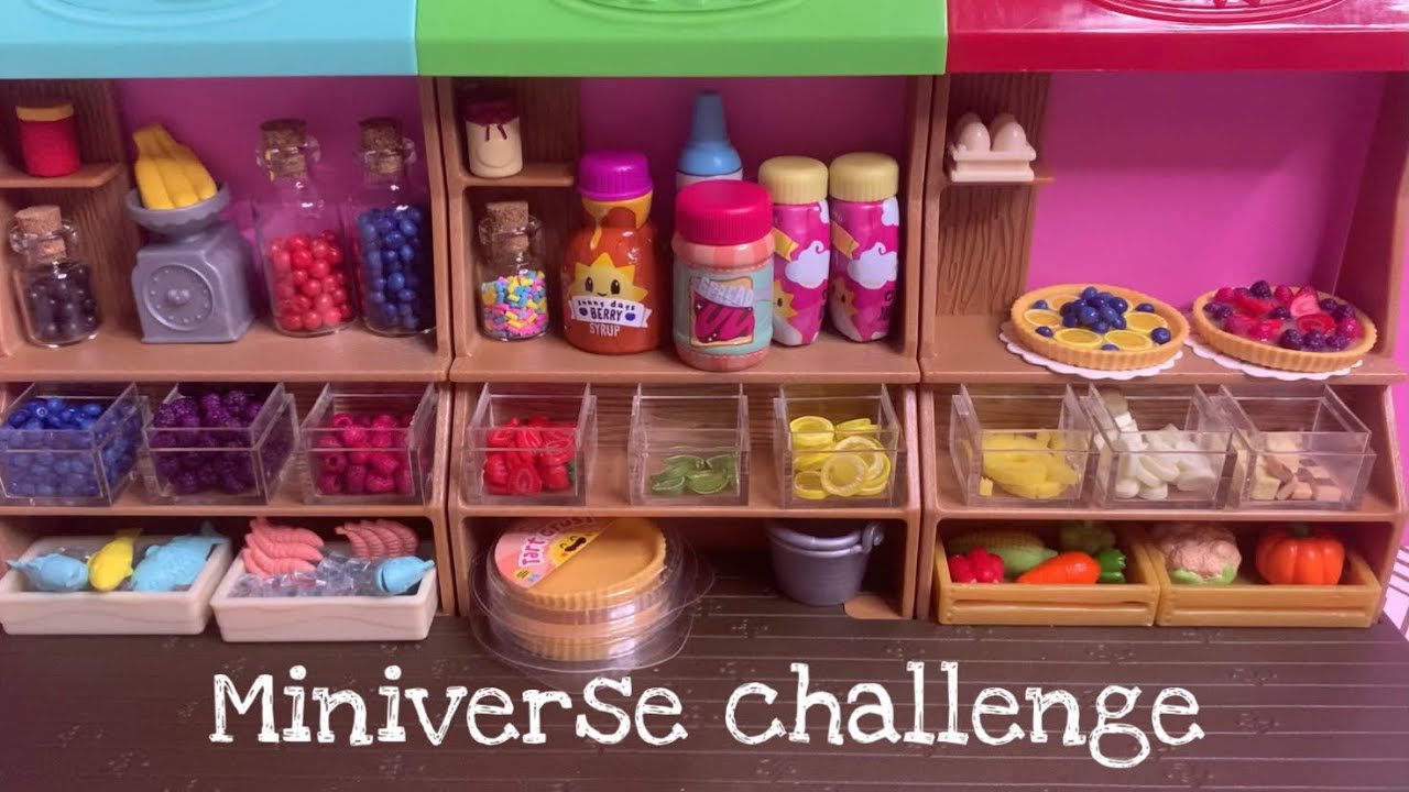 New mini verse make it mini food challenge!  New mini TARTs!!!!