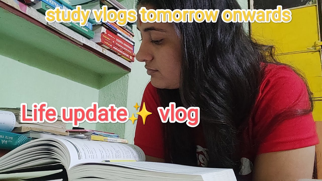 Life update✨ vlog|| will post long study📚✏ vlogs from tomorrow|| entrance exam 2026