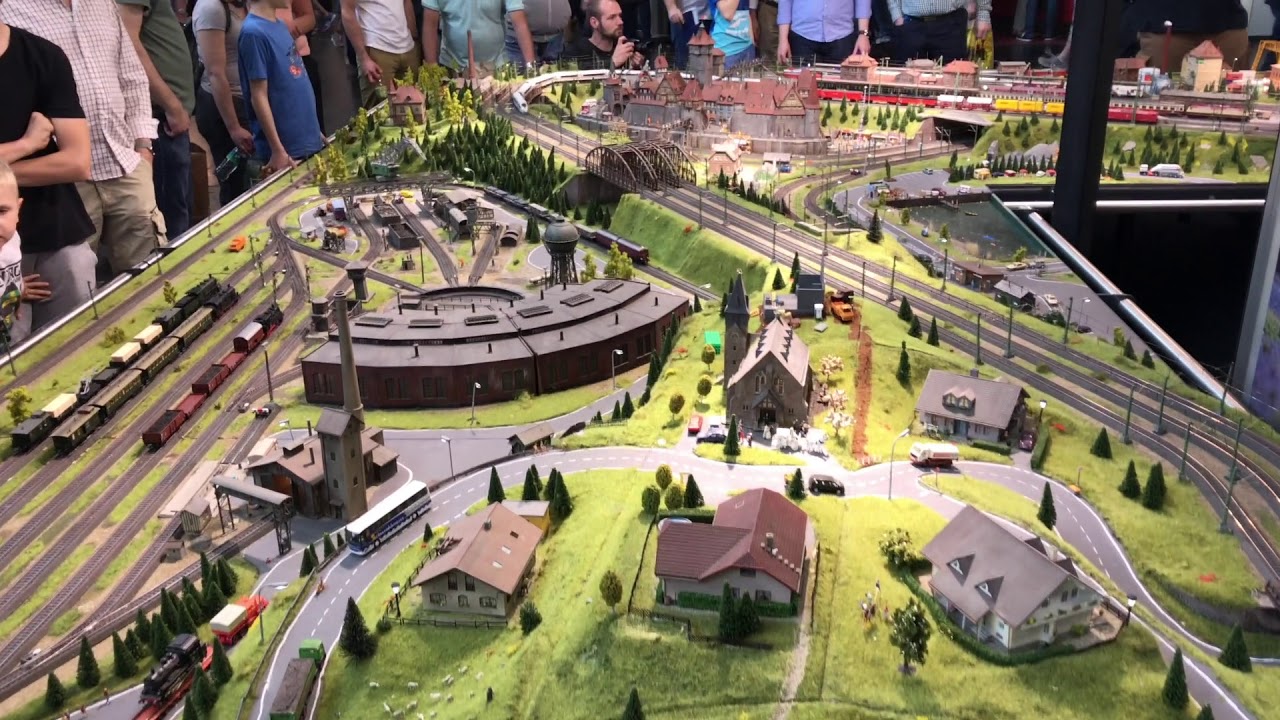 Märklin H0 Messe anlage Intermodellbau Dortmund 2018