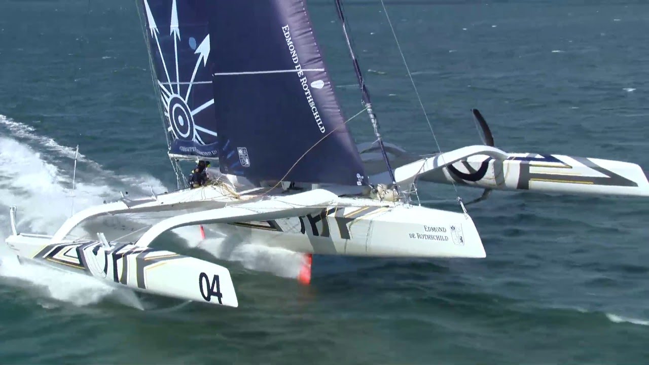 Voler, au large, un rêve... une réalité  - Multi70 Edmond de Rothschild (VF)