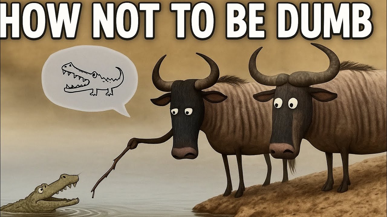 Crocodile and Bully’s 👍 Cartoon How Not to Be Dumb  | Animated Cartoon