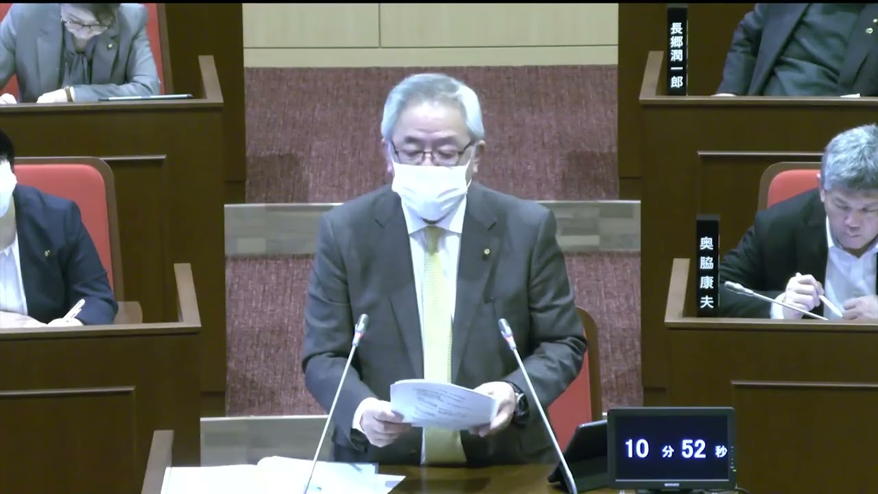 令和７年12月定例会議　12月11日　総括質疑　石田典男議員