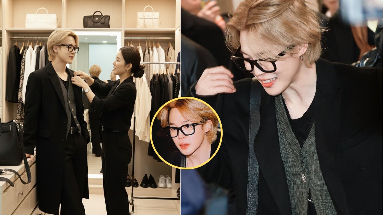 ARMY Goes Wild! Behind Jimin’s Stunning Airport Look, Dior’s Stylist Played a Major Role ✨🛫👔