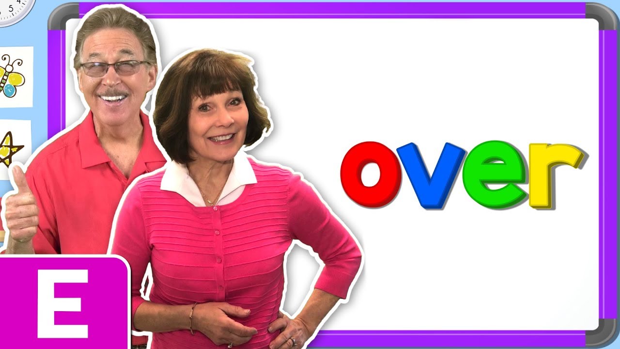 Jan Richardson Sight Words | Level E | Over | Jack Hartmann