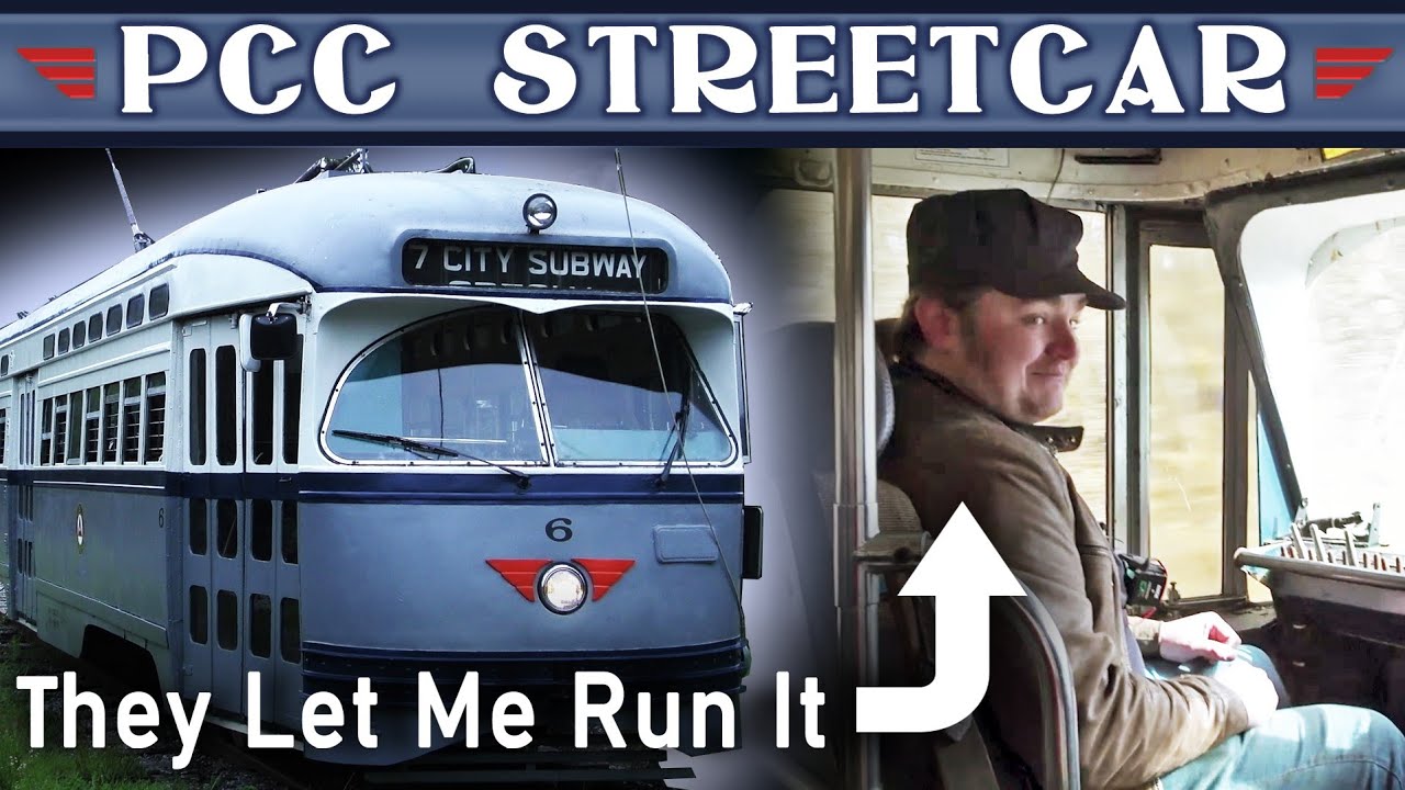 THE COMPLETED TRIFECTA - I run an electric trolley! | Rockhill Trolley Tour Part 2