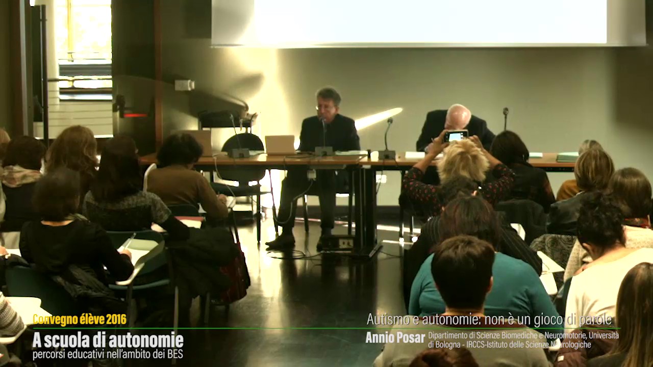 Educazione speciale 2016 intervento di Annio Posar