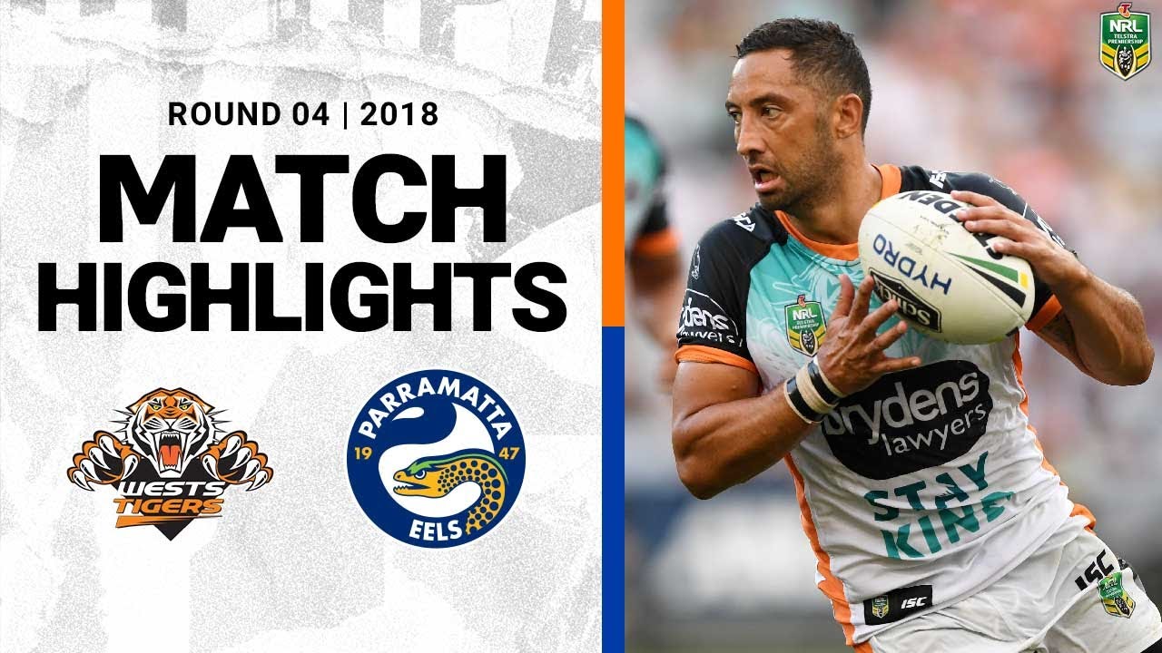 2018 NRL Highlights | Round 4 | Wests Tigers v Parramatta Eels