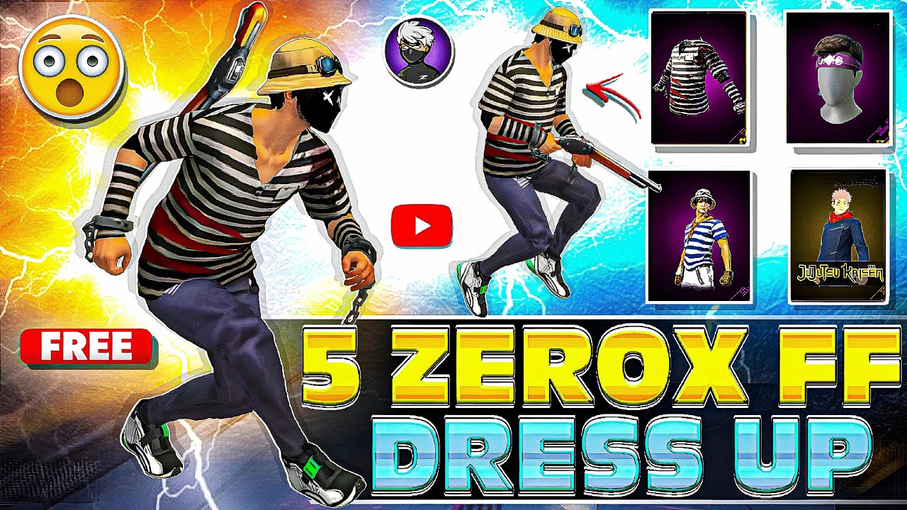 I FOUND TOP 5 GOD LEVEL YOUTUBERS DRESS COMBINATION IN 2026 ☠️🔥|| @ZeroxFF 