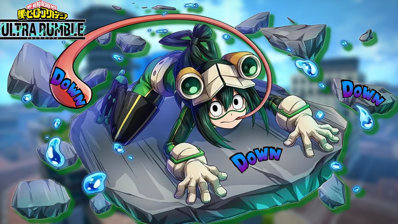 Playing The ULTIMATE Game Of HIT AND RUN With Tsuyu | My Hero Ultra Rumble