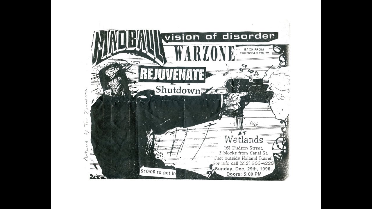 MADBALL NYHC - SET IT OFF - LIVE  @ The Wetlands NYC 1996