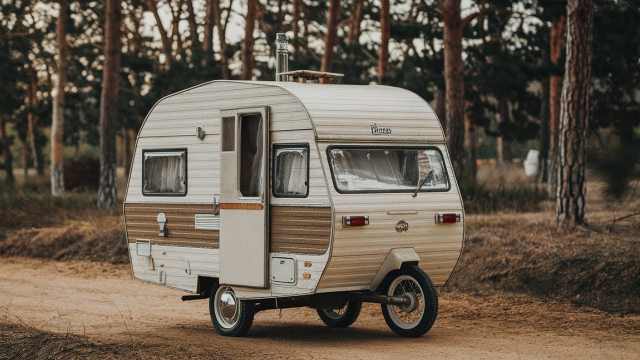 GlidePod 😇😱😱🔥Camper Tricycle &ndash; The Tiny Electric RV You Can Pedal!