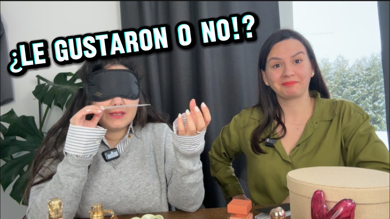 Mi amiga reacciona a mis perfumes sin filtro 👀