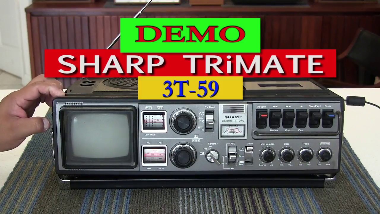 SHARP TRiMATE 3T-59 DEMO.