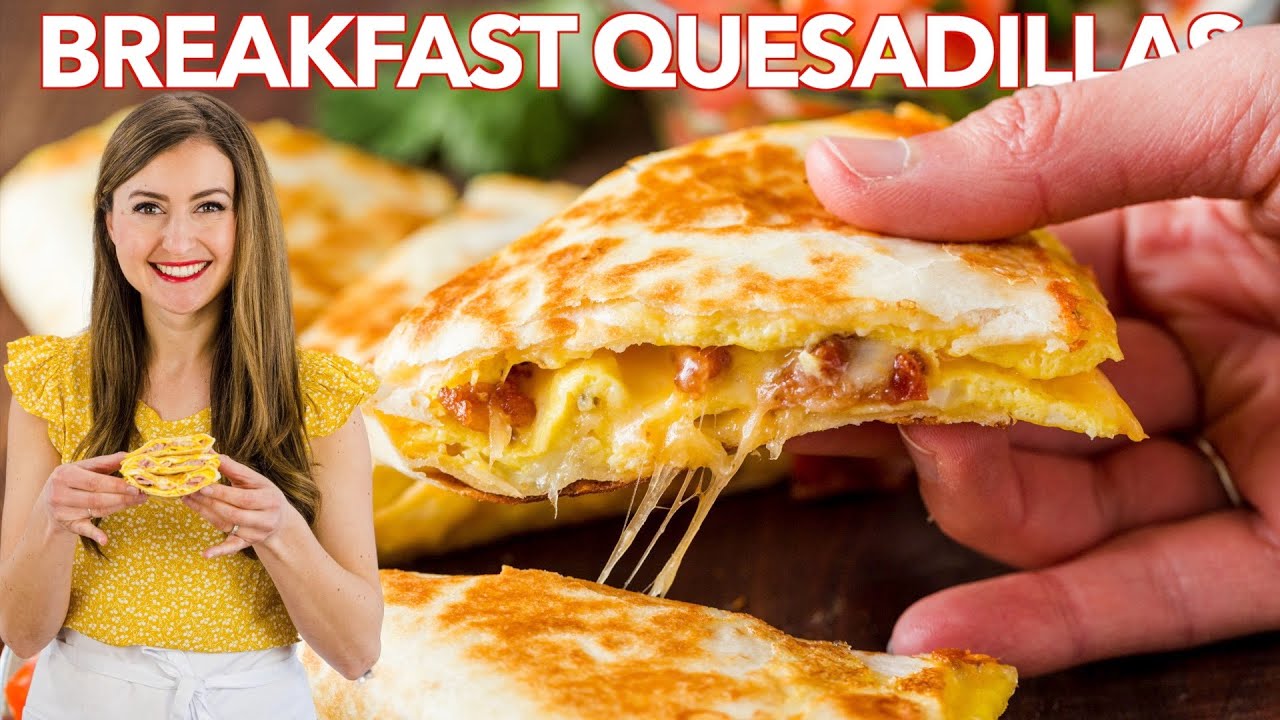 ЗАВТРАК Quesadillas - 3 Легко пути