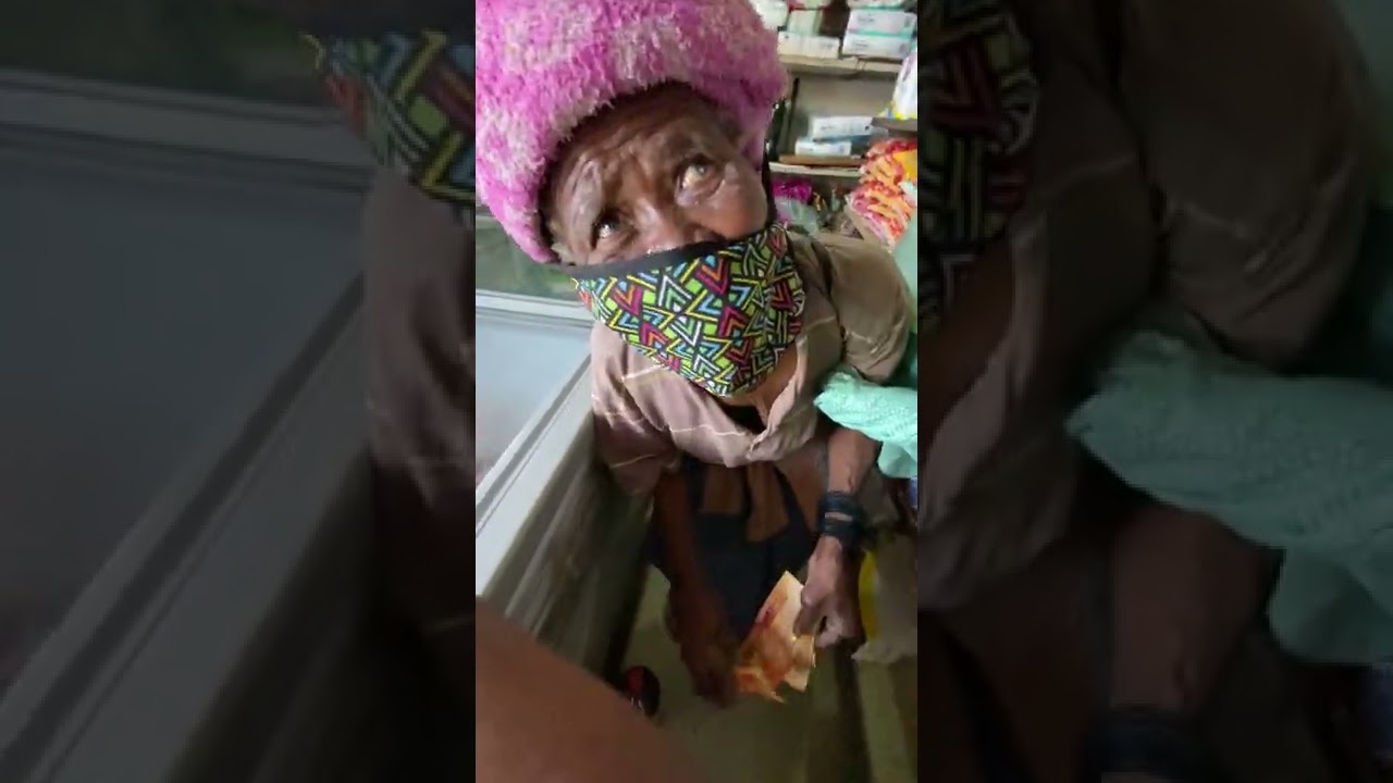Grandmother gets a beautiful surprise, she wanted bread