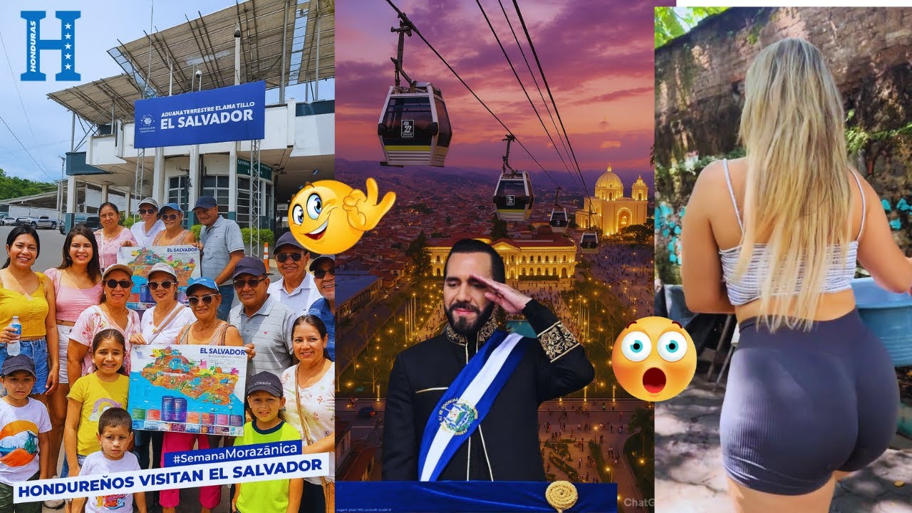 🇭🇳 INVASIÓN DE HONDUREÑOS EN EL SALVADOR 🚠 ¡Y ASÍ AVANZA EL PRIMER METROCABLE DEL PAÍS!