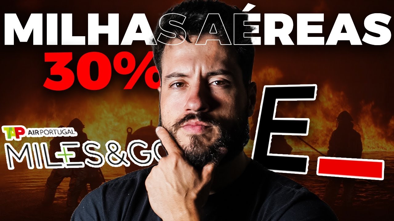 SOS: Esfera e TAP Miles&Go com até 30% na transferência de milhas aéreas.