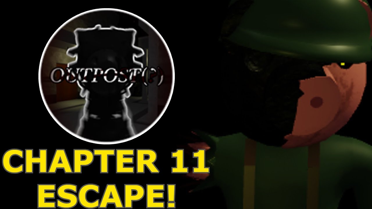 How to ESCAPE CHAPTER 11 - OUTPOST in PIGGY: THE RESULT OF ISOLATION CHAPTER CONCEPTS! - Roblox
