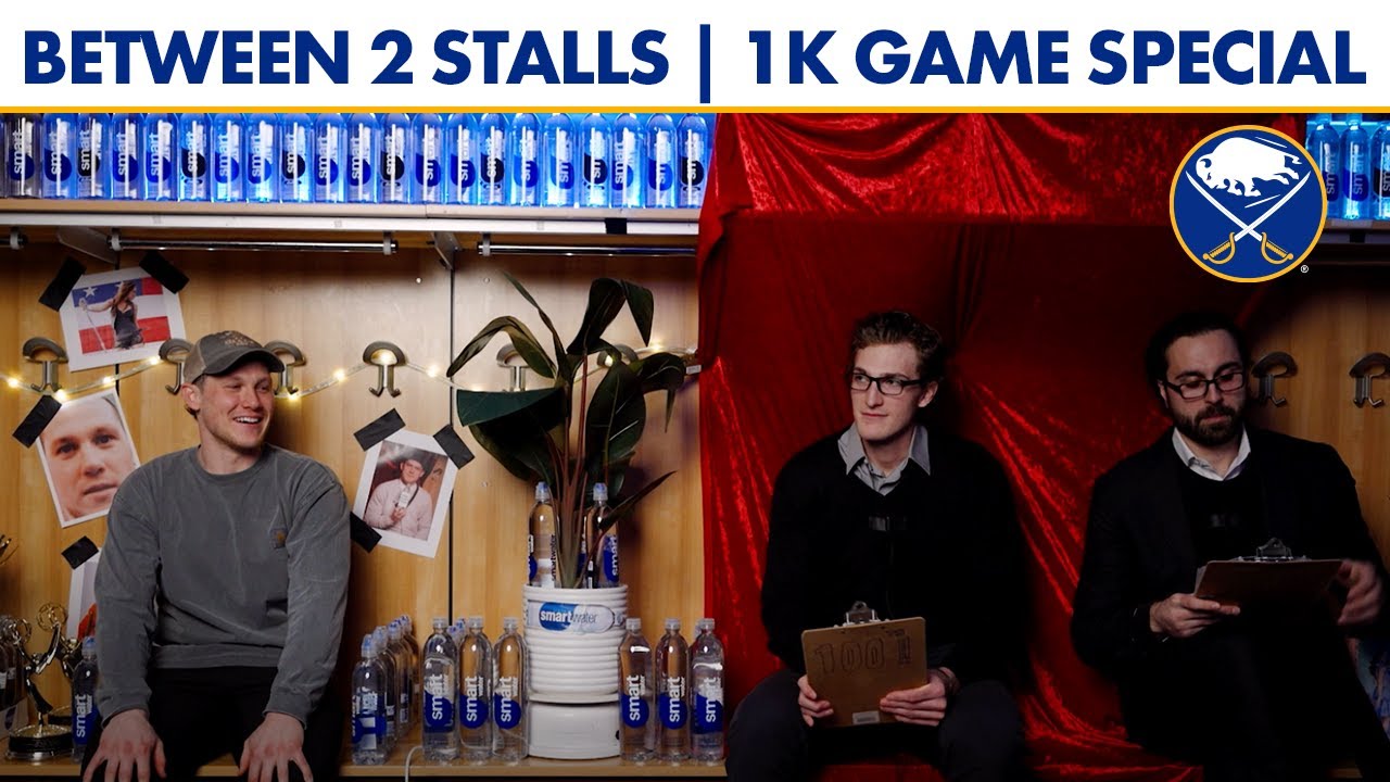 IT'S BACK! Alex Tuch, Tage Thompson Host Between 2 Stalls: Jeff Skinner 1,000th Game Reunion Special