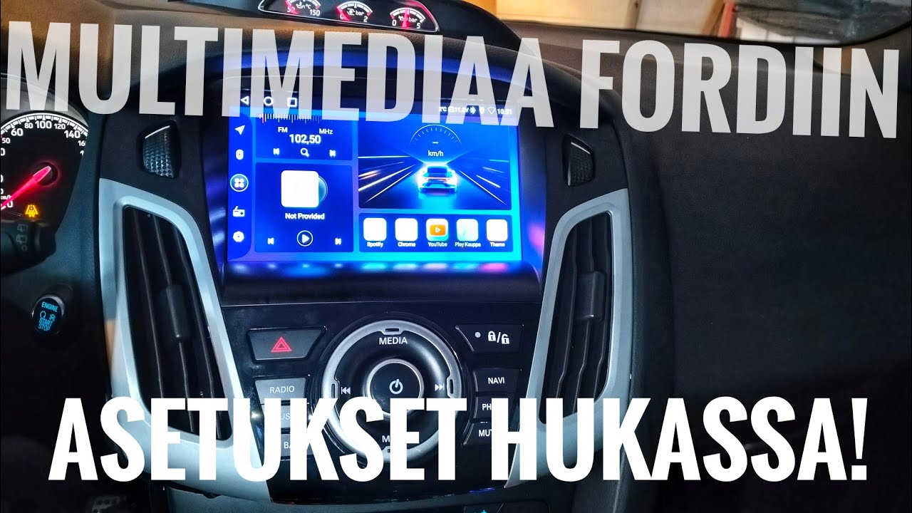 Asennetaan Focukseen multimediaa | ohjeita vinkkejä soittimen vaihtoon