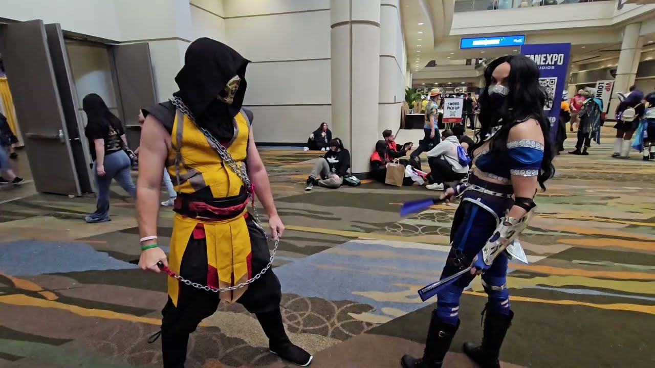 Mortal Kombat | Scorpion vs Kitana | #DREADPOOL #MEGACON